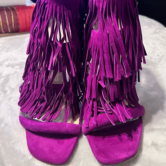 Steve Madden Fringe Heels - Picture 6 of 9